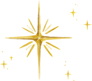 Loose Watercolor Star of Bethlehem